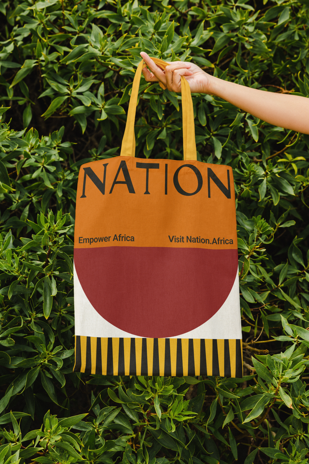 Nation tote bag